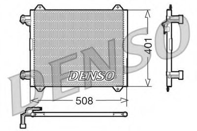 Конденсатор, кондиционер DENSO купить