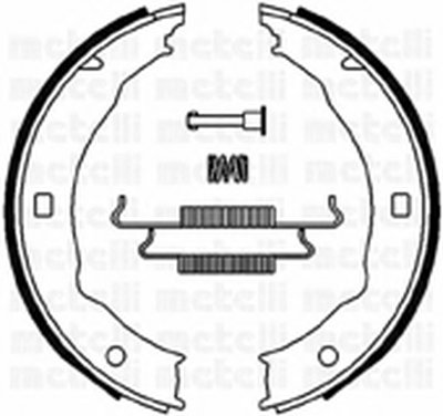 Комплект тормозных колодок, стояночная тормозная система METELLI купить