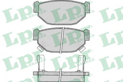 Комплект тормозных колодок, дисковый тормоз LPR купить