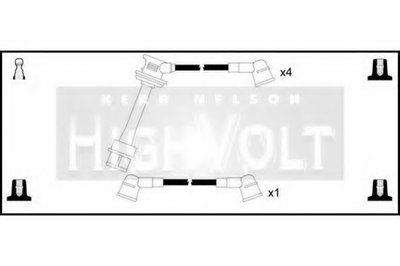 Комплект проводов зажигания HighVolt STANDARD купить