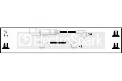 Комплект проводов зажигания ElectroSpark STANDARD купить