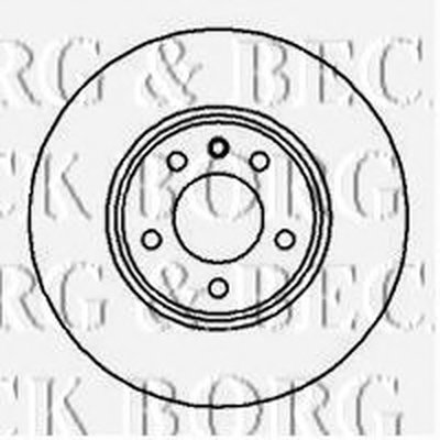 Тормозной диск BORG & BECK купить
