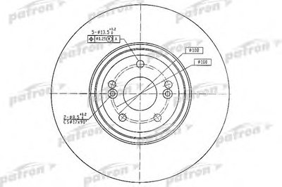 Тормозной диск PATRON купить