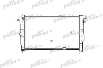 Радиатор, охлаждение двигателя PATRON купить
