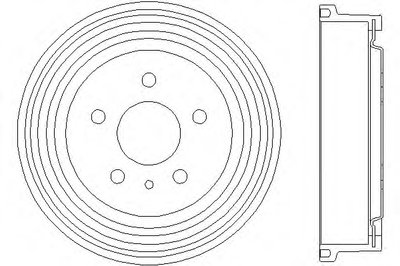 Тормозной барабан HELLA PAGID купить