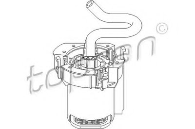 Топливный насос TOPRAN купить