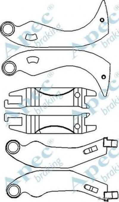 Система тяг и рычагов, тормозная система APEC braking купить