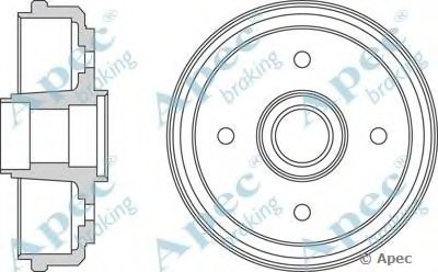 Тормозной барабан APEC braking купить