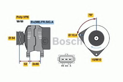 Генератор BOSCH купить