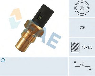 термовыключатель, сигнальная лампа охлаждающей жидкости FAE купить