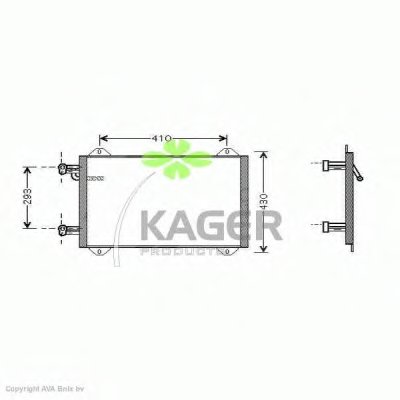 Конденсатор, кондиционер KAGER купить