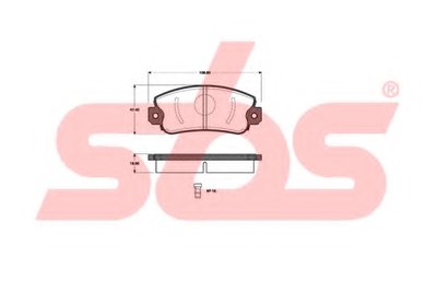 Комплект тормозных колодок, дисковый тормоз sbs купить