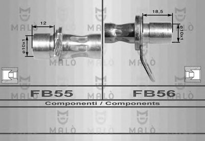 Тормозной шланг MALÒ купить