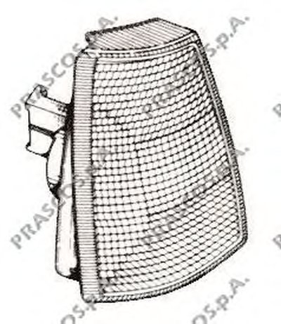 Рассеиватель, фонарь указателя поворота PRASCO купить
