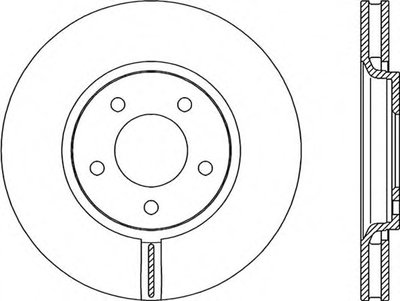 Тормозной диск ADAPTIVE OPEN PARTS купить