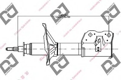 Амортизатор DJ PARTS купить