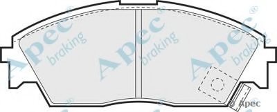 Комплект тормозных колодок, дисковый тормоз APEC braking купить
