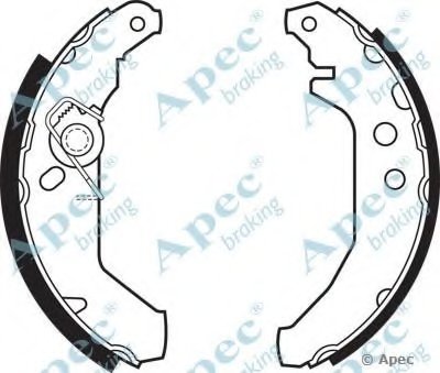 Тормозные колодки APEC braking купить