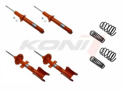 Комплект ходовой части, пружины / амортизаторы STR.T KIT KONI купить