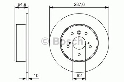 Тормозной диск BOSCH купить