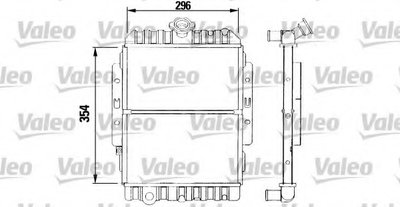 Радиатор, охлаждение двигателя VALEO купить