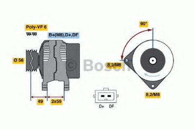 Генератор BOSCH купить