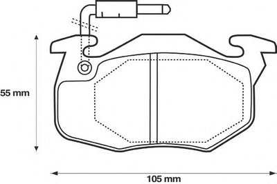 brake pad (set)