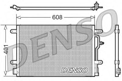 Конденсатор, кондиционер DENSO купить