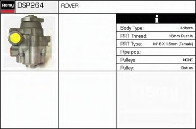 Гидравлический насос, рулевое управление Remanufactured REMY (Multiline) DELCO REMY купить