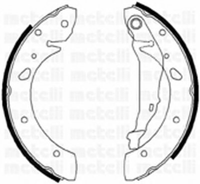 Комплект тормозных колодок METELLI купить