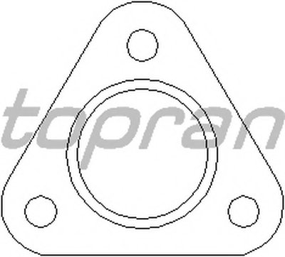 Прокладка, труба выхлопного газа TOPRAN купить