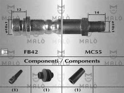 Тормозной шланг MALÒ купить