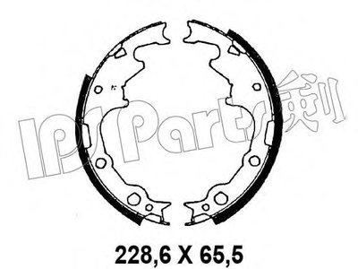 Тормозные колодки IPS Parts IPS Parts купить