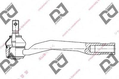 Наконечник поперечной рулевой тяги DJ PARTS купить