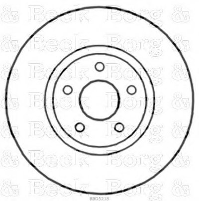 Тормозной диск BORG & BECK купить