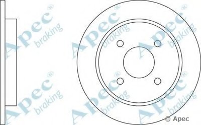 Тормозной диск APEC braking купить