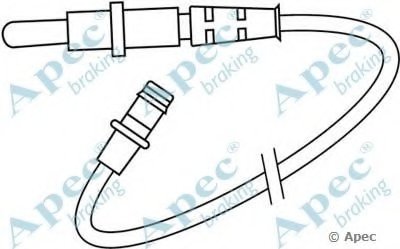 Указатель износа, накладка тормозной колодки APEC braking купить