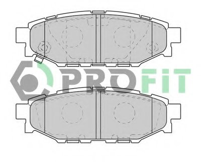 Комплект тормозных колодок, дисковый тормоз PROFIT купить