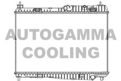 Радиатор, охлаждение двигателя AUTOGAMMA купить