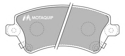 Комплект тормозных колодок, дисковый тормоз MOTAQUIP купить