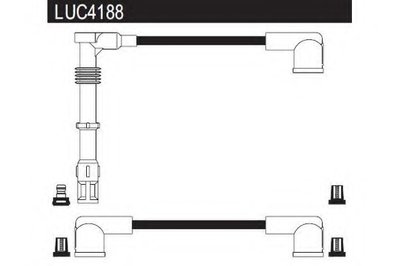 Комплект проводов зажигания LUCAS ELECTRICAL купить