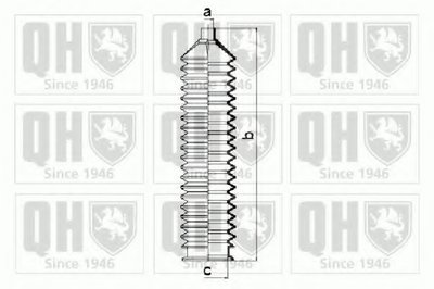 Комплект пылника, рулевое управление QUINTON HAZELL купить