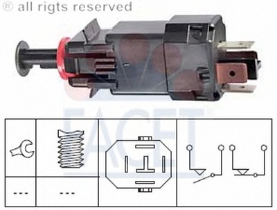 Выключатель фонаря сигнала торможения FACET купить