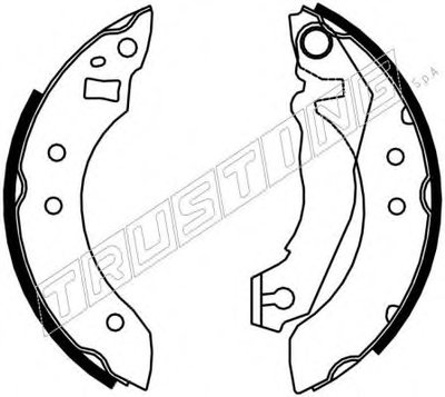 Комплект тормозных колодок TRUSTING купить