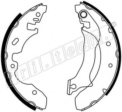 Комплект тормозных колодок fri.tech. купить