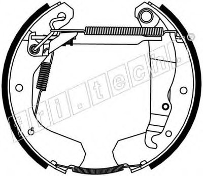 Комплект тормозных колодок FAST KIT fri.tech. купить