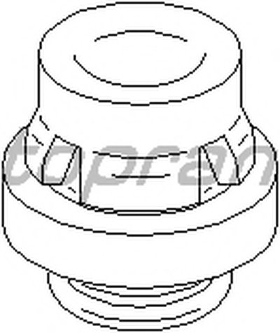 Подвеска, радиатор TOPRAN купить