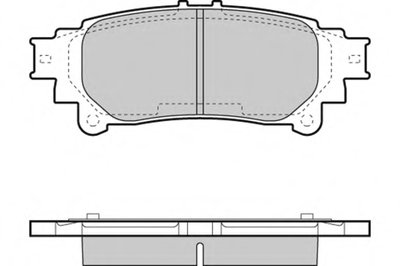 Комплект тормозных колодок, дисковый тормоз E.T.F. купить