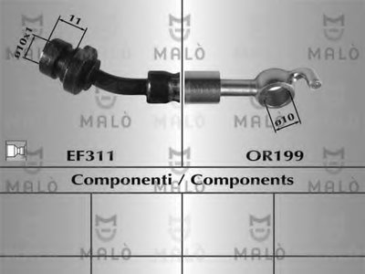 Тормозной шланг MALÒ купить