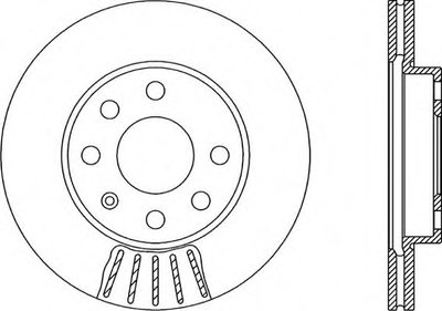 Тормозной диск ADAPTIVE OPEN PARTS купить